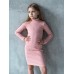 Платье Спорт-Шик Розовая пудра